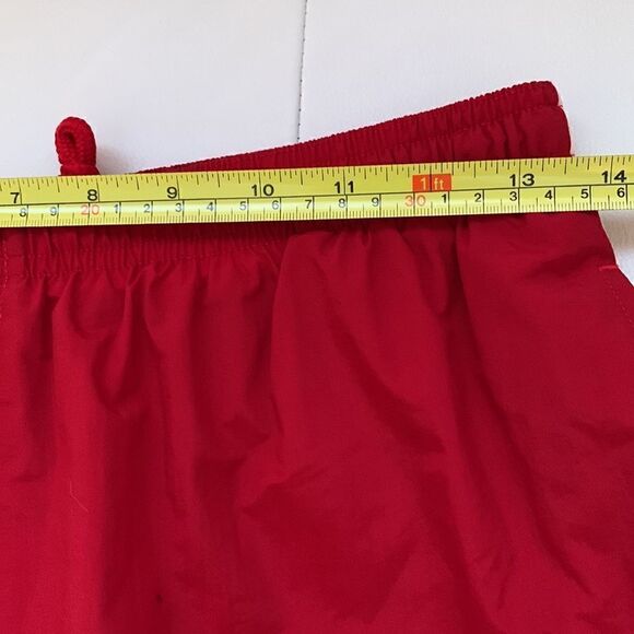 Aeropostal Red Lightweight Nylon Unisex Pants Size S - Picture 3 of 11